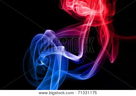 Floating smoke