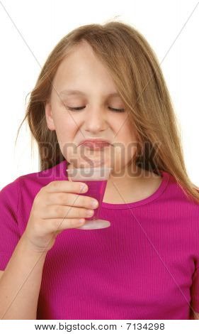 若い女の子服用する薬
