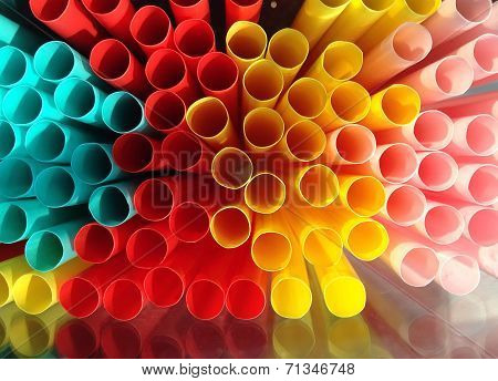 Colorful straws