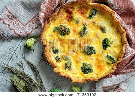 Salmon quich
