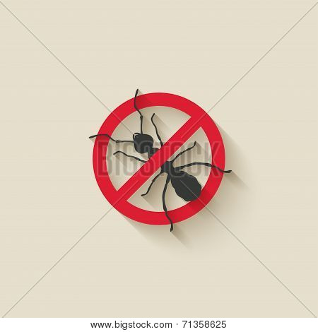 ant warning sign