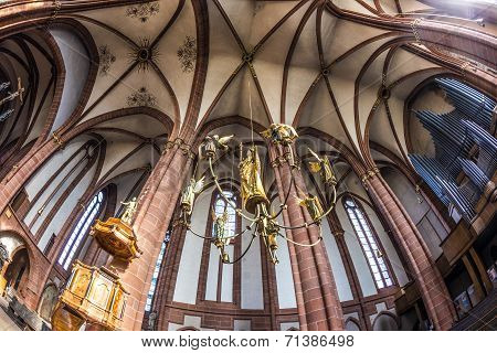 Beautiful Ceiling And Hall In The Dome In Wetzlar