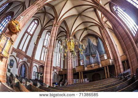 Beautiful Ceiling And Hall In The Dome In Wetzlar