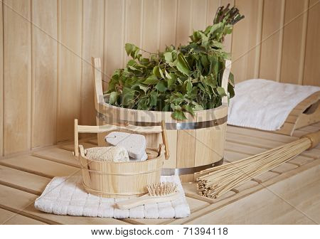 Steam Bath Room Stuff, Closeup