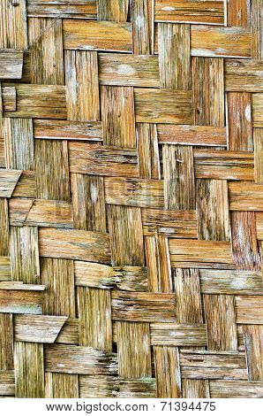 Woven Bamboo Wall