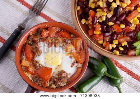 Spainsh Pipperade Breakfast