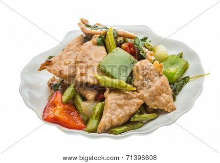 Pork With Vegetables