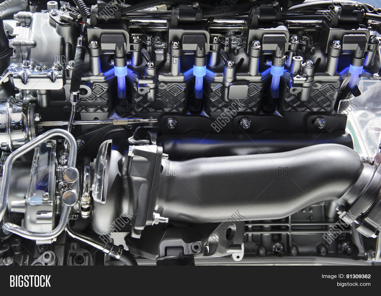 Sport Car Engine Image & Photo (Free Trial) Bigstock