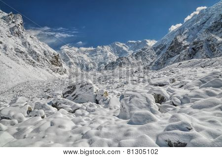 Himalayas Near Kanchenjunga