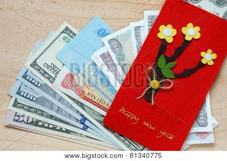 Vietnam Tet, Red Envelope, Lucky Money