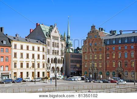 Stockholm. Sweden. View of Gamla Stan