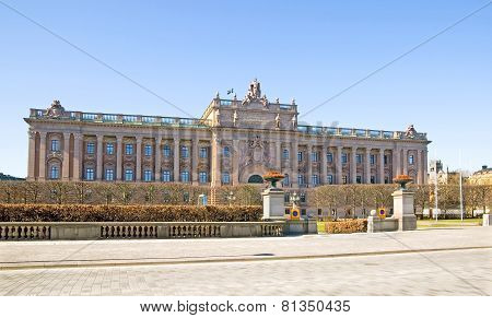 Stockholm. Sweden. Riksdag