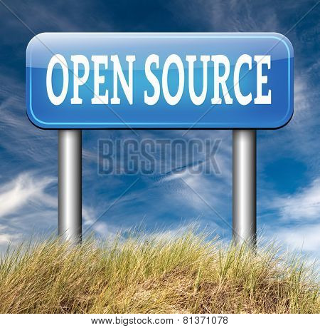 open source program software program or economy freeware internet data computer sharing