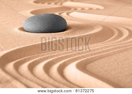Zen Garden Meditation Background