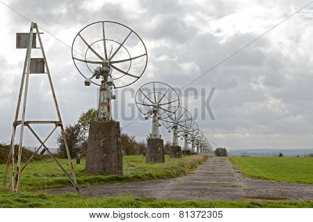 Satelite Dish Old Radio Telescopes