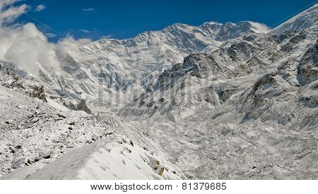 Himalayas Near Kanchenjunga