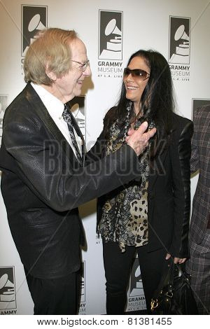 LOS ANGELES - JAN 28: Sheila E, Ken Kragen at the 30th Anniversary of 'We Are The World' at The GRAMMY Museum on January 28, 2015 in Los Angeles, California