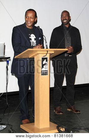 LOS ANGELES - JAN 28: Eric Kabera, Ntare Guma Mbaho Mwine at the 30th Anniversary of 'We Are The World' at The GRAMMY Museum on January 28, 2015 in Los Angeles, California