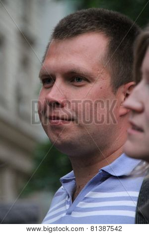 The Politician Nikolay Lyaskin On An Oppositional Action