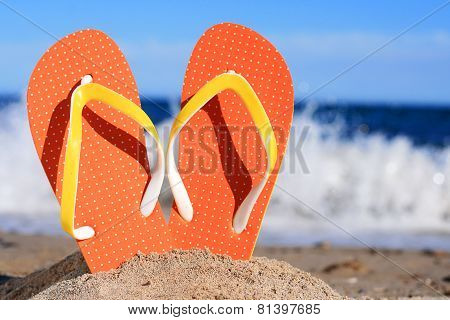 Flip-flops.