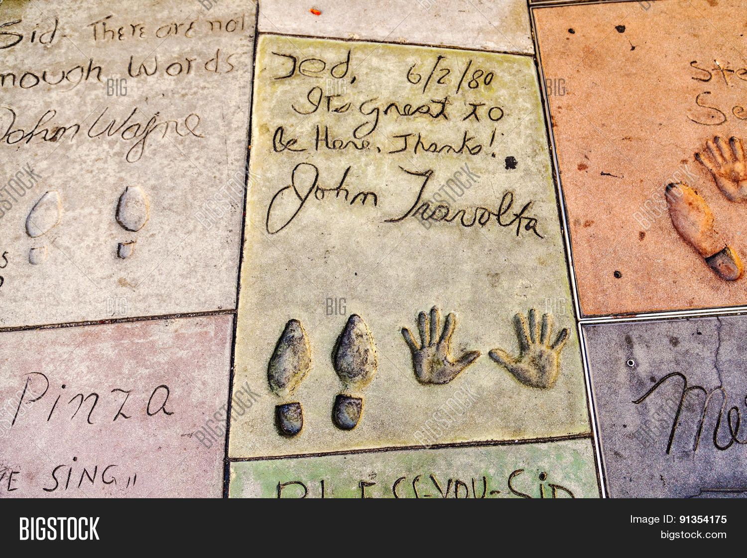 Handprints Hollywood Image & Photo (Free Trial) Bigstock