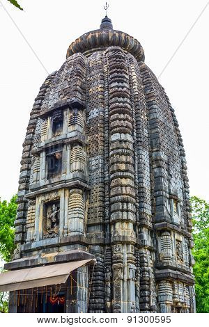 Old stone carved Hindu temple