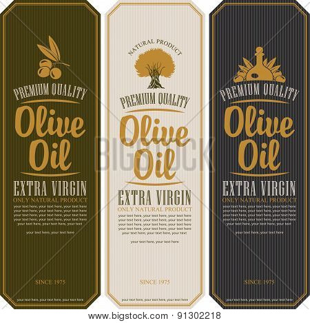 labels for olive oils