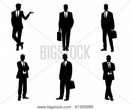 Businessmen Silhouettes