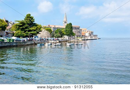 Fortress Of Porec In Historic Center