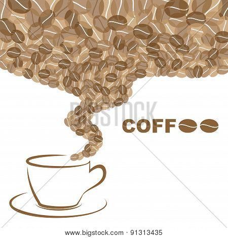 Vector Coffee Background