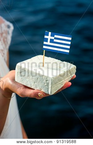 Traditional greek feta