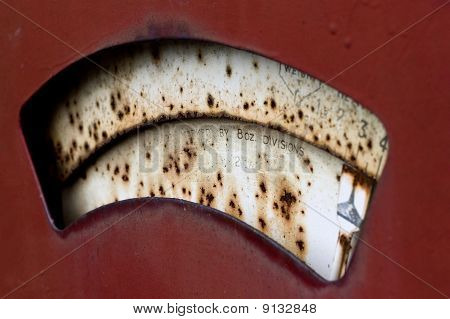 Rusty Scale Display