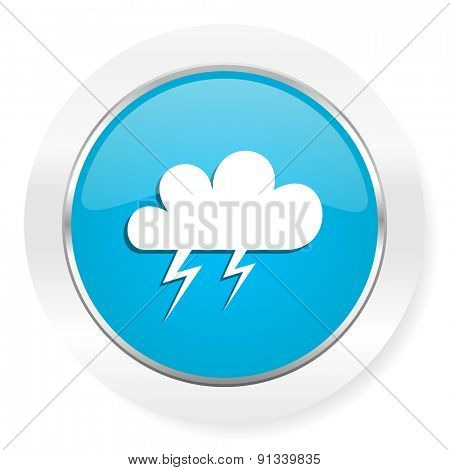 storm icon waether forecast sign