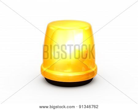 Flashing Light Yellow