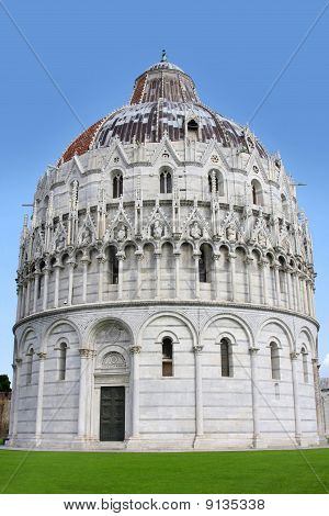 Baptistry Of St. John In Pisa, Italy