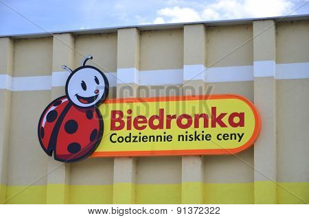 sign of Biedronka