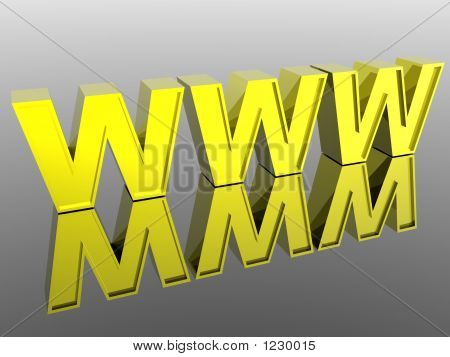 3D World Wide Web Internet simbolo