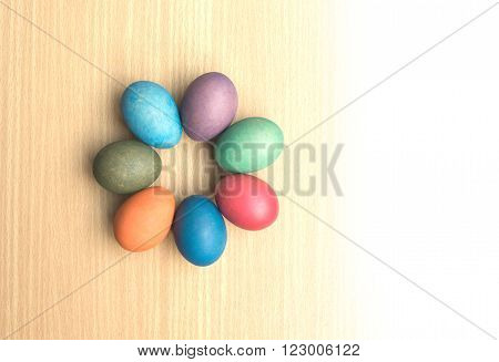Easter eggs colorful Easter Festival, Easter day