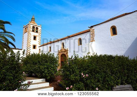 Betancuria Santa Maria church Fuerteventura at Canary Islands matriz cathedral