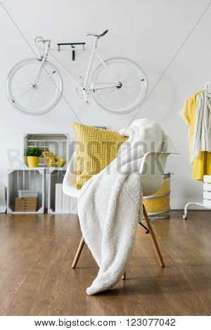 Mess Left On Armchair