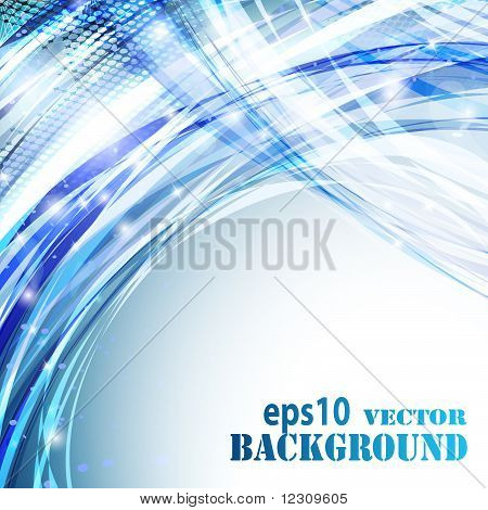 Arka ışık mavi plan