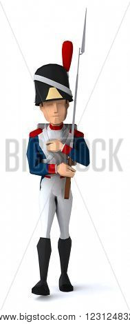 Napoleonic grenadier