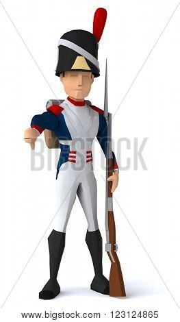 Napoleonic grenadier