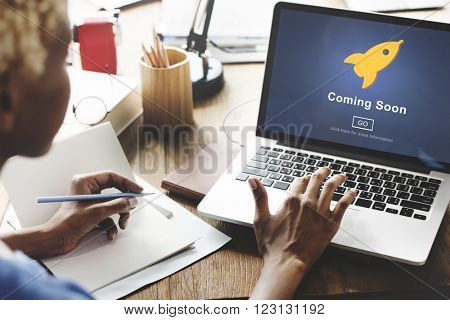 Coming Soon Opening Promotion Announcement Concept