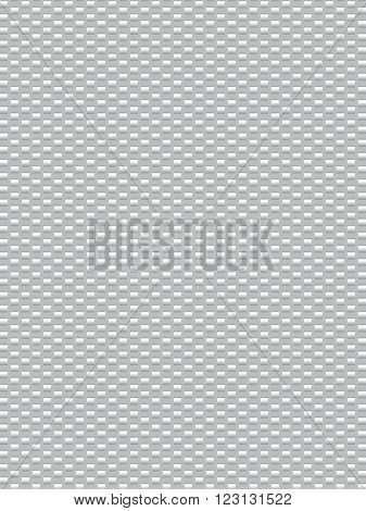White texture synthetic fiber geometric seamless background vector