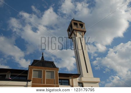 ANKARA, TURKEY-APRIL 23, 2012: Capital City of Ankara's sample of modern architecture 