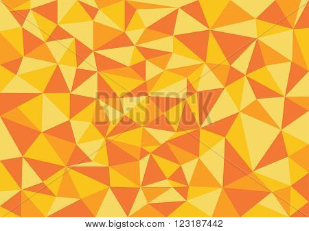 Low poly style vector orange low poly design low poly style illustration Abstract low poly background vector