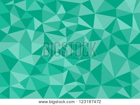 Low poly style vector green low poly design low poly style illustration Abstract low poly background vector
