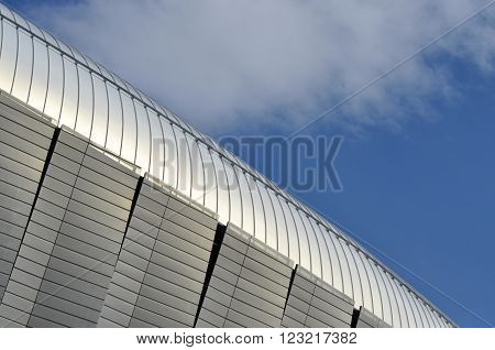 Modern Architecture Pattern Of A Stadium