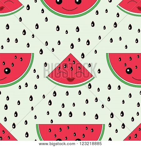Watermelon Seamless Pattern